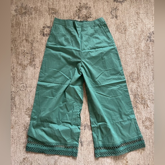 Suffuse by Sana Yasir Teal Green Embroidered 3-Piece Suit Size M - Picture 5 of 5